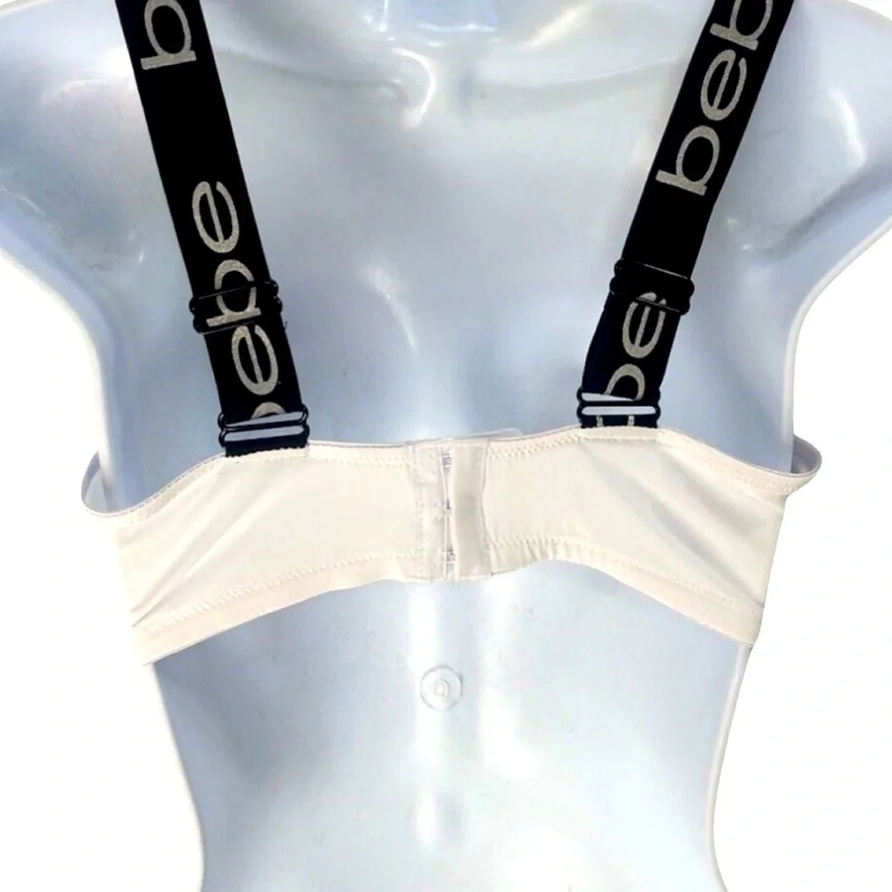 bebe intimates NWT Size 36DD Pink and White Gentle Lift Full Cover Bras (I003) - Picture 6 of 14